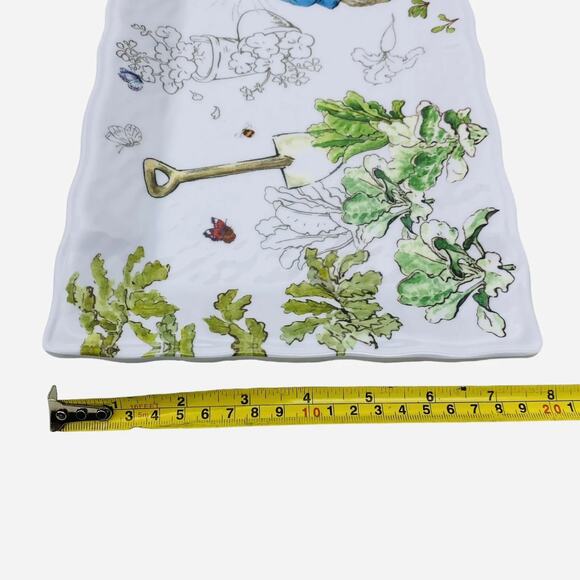 NEW Beatrix Potter Peter Rabbit Large Serving Tray Spring Easter Platter 20” - Picture 3 of 9